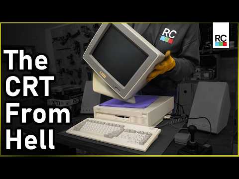 The CRT from Hell - Commodore Amiga 3000 (Pt 3)