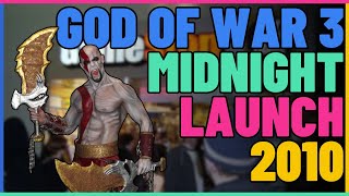 God Of War 3 Midnight Launch 2010.