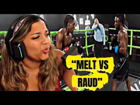 Mya Salina REACTS to MELT VS RAUD Full Fight - BRAND RISK #009