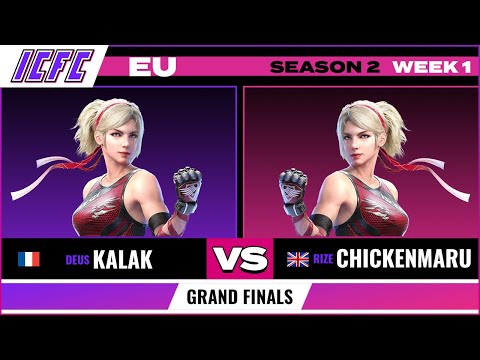DEUS Kalak (Lidia) vs RIZE Chickenmaru (Lidia) ICFC EU: Season 2 Week 1 - Grand Finals
