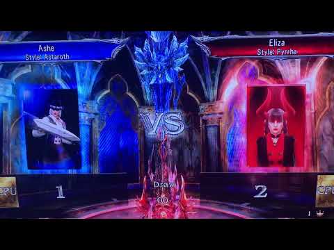 Soul Calibur V Ashe VS Eliza