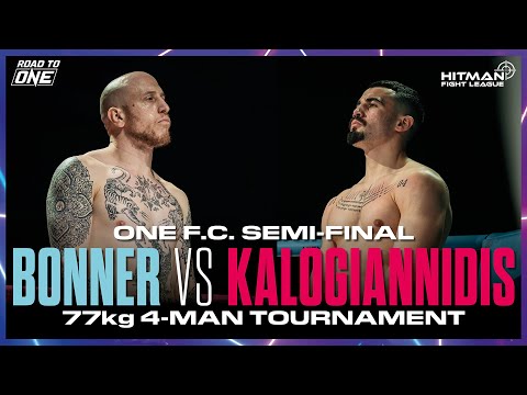 ONE F.C. 4-man 77kg SEMI FINALS - Nathanial Kalogiannidis vs Daniel Bonner - Hitman Fight League