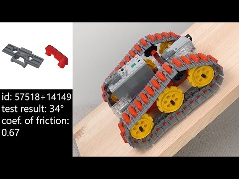33 Lego Wheels/Tracks on Wood (worst to best)