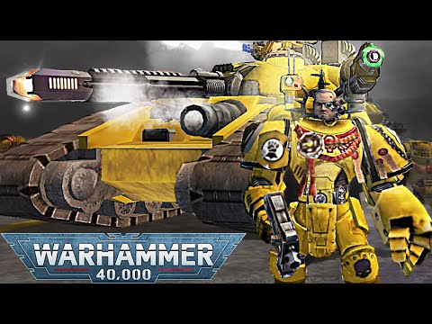 Imperial Fists & Relic Tanks vs Orks! - Unification Mod | Warhammer 40K: Dawn of War: Soulstorm