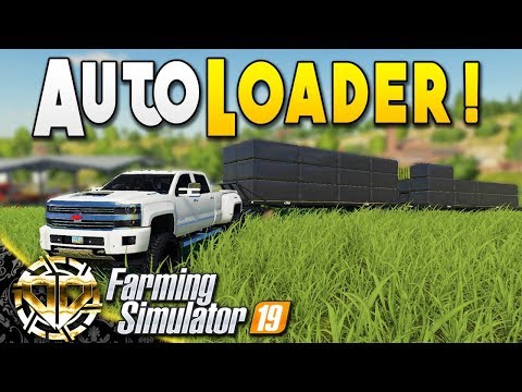 AUTOLOADER TRAILER : AUTOLOAD BALING MADE EASY :  Farming Simulator 19 Gameplay : Ravenport EP 26