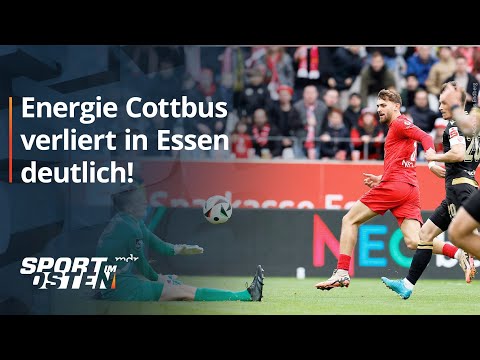 Tabellenführer Energie Cottbus geht in Essen unter | MDR