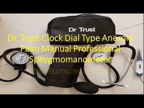 Review of dr. trust manual blood pressure monitor