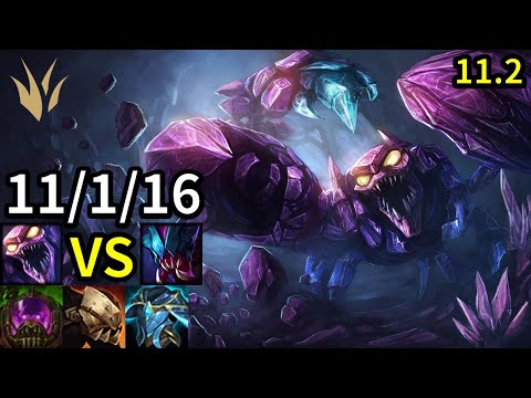 Skarner Jungle vs Rek'Sai - EUW Master | Patch 11.2