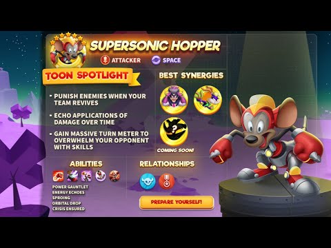 Jackpot* UNLOCKED SUPERSONIC HOPPER  - Looney Tunes WoM