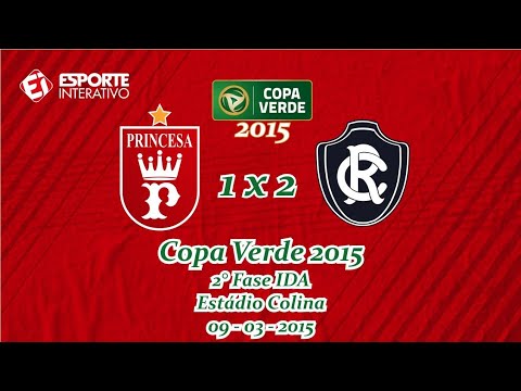 Princesa do Solimões (AM) 1 x 2 Remo (PA) | IDA | 2° Fase | COPA VERDE 2015 - TV Esporte Interativo