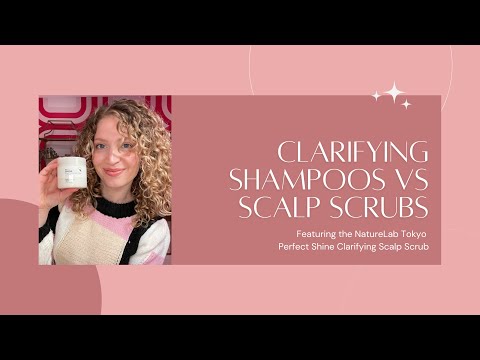 CLARIFYING SHAMPOO VS SCALP SCRUB CURLY HAIR |...