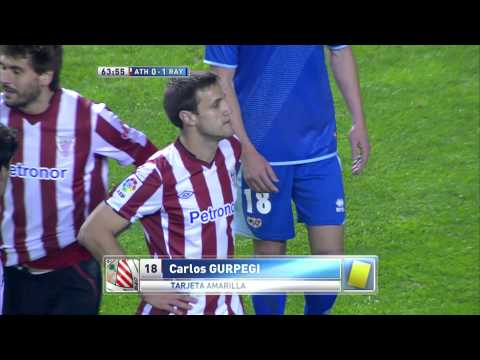 Gol de Piti (0-2) en el Athletic de Bilbao - Rayo Vallecano  - HD