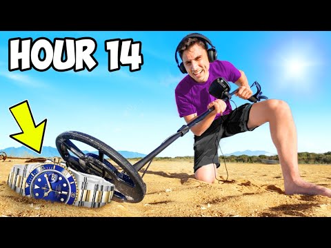 I Metal Detected an ENTIRE BEACH!