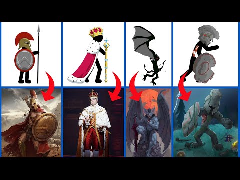 STICK WAR LEGACY VS REALISTIC VERSION