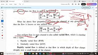 CE3401 Applied Hydraulic Engineering Unit 1 Types of flow  #ce3401 #hydraulicengineering