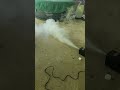 400w fog machine test