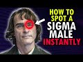 How To Spot A Sigma Male Instantly