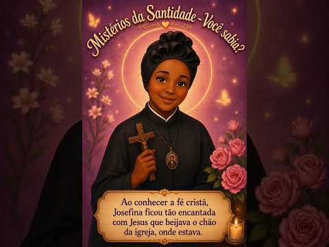 Mistérios da Santidade: Você sabia? - Josefina Bakhita e o Amor por Jesus