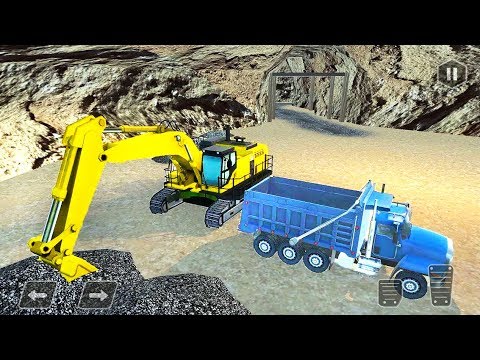 Excavator & Loader Dump Truck Game - Construction Simulator - Gameplay Android