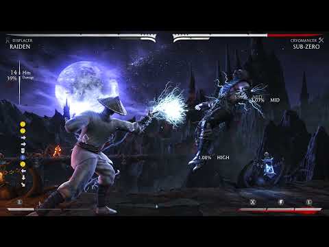 MK X Raiden Displacer 50% combo