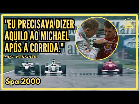 Hakkinen comenta a maior ultrapassagem de sua carreira