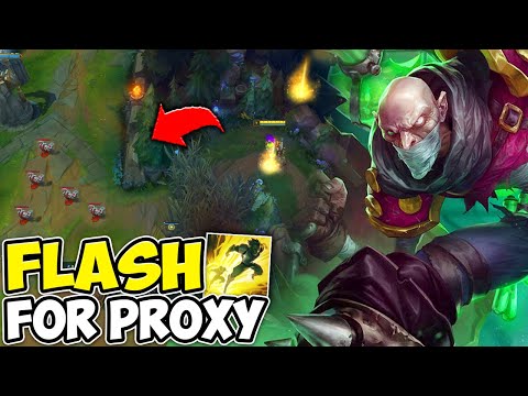 I PULLED OFF THE LEVEL 1 FLASH PROXY! (INSTANTLY CONFUSE THE ENEMY)