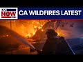 LIVE: California Fires: Palisades, Eaton, Kenneth fires burn, MAJOR evacuation orders in LA County