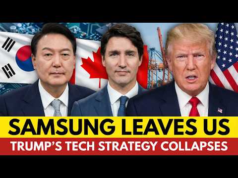 1 MIN AGO: Samsung KILLS $15B Texas Chip Plant — Moves EVERYTHING to Canada as Trump's Tech...