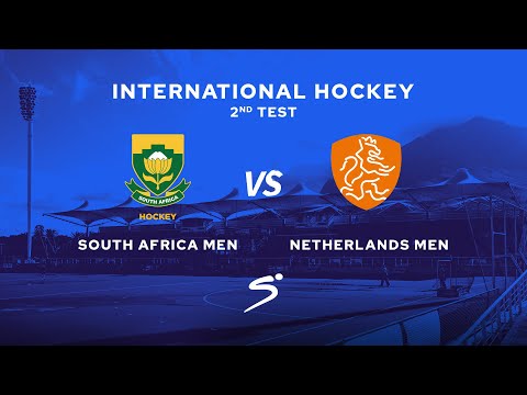 SA Men vs Netherlands Men | International Hockey | 2nd Test Match