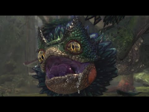 Monster Hunter World - Hunting a Pukei-Pukei, Farming for Poison Sacs
