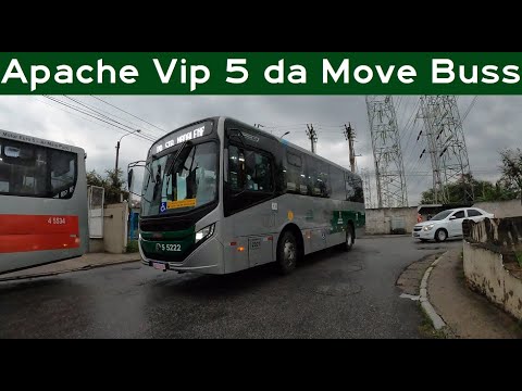 [1025] Novo Caio Apache Vip 5 da Move Buss (Brazilian Buses)