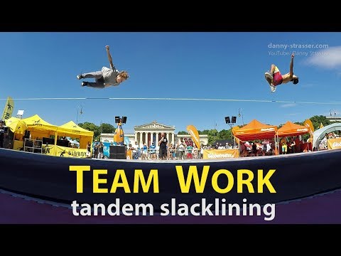 TANDEM SLACKLINING (World Slackline Masters)