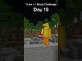 Day 16 Of The 1 Like 1 Block Challenge 96 Blocks 13 TNT Speedrun Video S Out