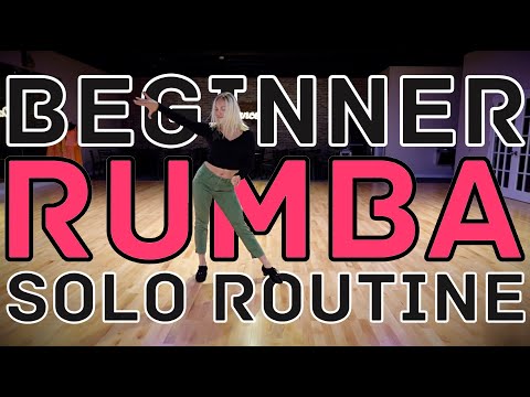 Beginner International Rumba Solo Practice Routine