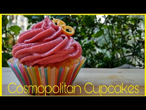 Cosmopolitan Cupcakes | Bakelicious