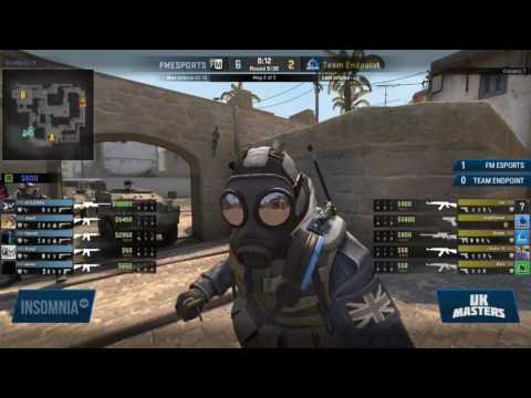 [UKCSGO] 23.03.2017 - FM eSports vs Endpoint @ UK Masters S3 W5 Map 2