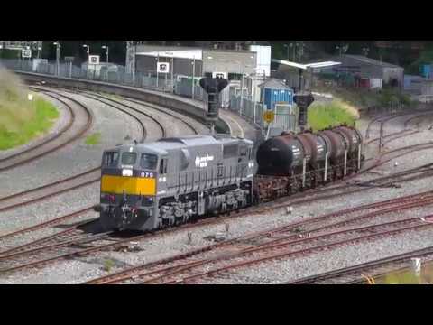 VERY RARE - Old Irish Rail oil wagons move for the first time since 2006