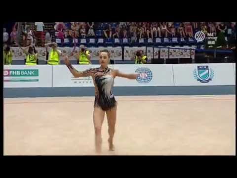 Katsiaryna Halkina Hoop EF 2015 Budapest World Cup (HD)
