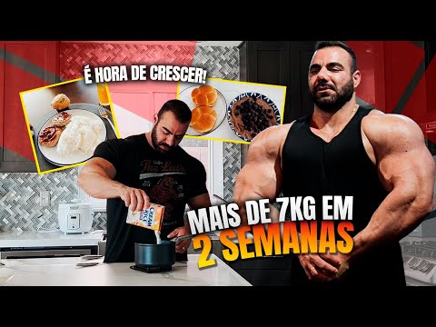 Vlog - EVERYTHING I'M EATING TO GAIN WEIGHT! | Rafael Brandão