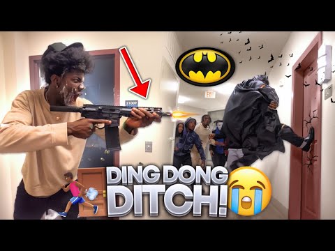 EXTREME DING DONG DITCH PART 6!! *COLLEGE EDITION* (GONE WRONG)