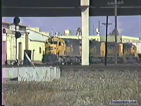 Classic Railroad Series 322 - Action at Colton Crossing Jan 15, 1990