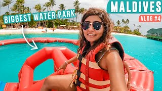 MALDIVES TRAVEL VLOG | Biggest Water Park in the Maldives! 🏝️ Siyam World, Maldives Ep 4