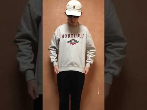 Moletom vintage Havaí EUA da Crazy Shirts