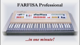 Video thumbnail for Farfisa Professional... in one minute! by Roberto Rampini
