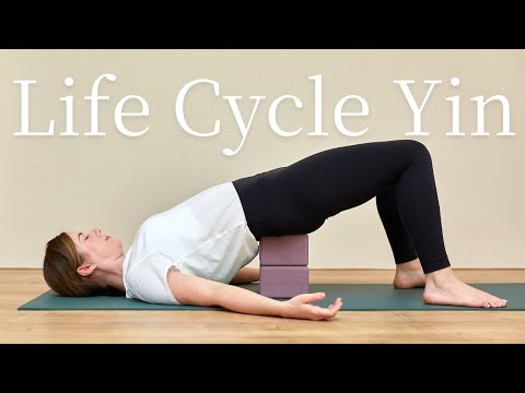 75-Minute Yin Yoga Class for Full-Body Stretch & Relaxation | Child to Corpse Pose Seasons of Life