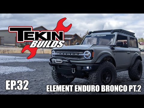 Element Enduro Bronco Build Pt.2 | Tekin Builds Ep.32