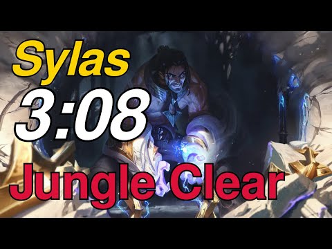 Sylas has a real jungle clear now | 3:08 Red Start (PBE)