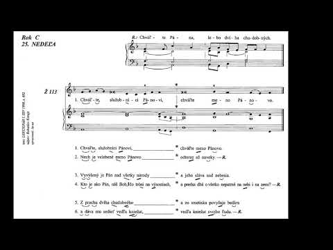 LS II, str.193 - Chváľte Pána, lebo dvíha chudobných; Ž113