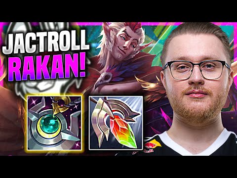JACTROLL PICKS RAKAN WITH NEW ITEM! - MSF Jactroll Plays Rakan SUPPORT vs Leona! | Challenger TV