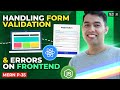 35 Handling Login Registration Form Validation With React On The Frontend Side